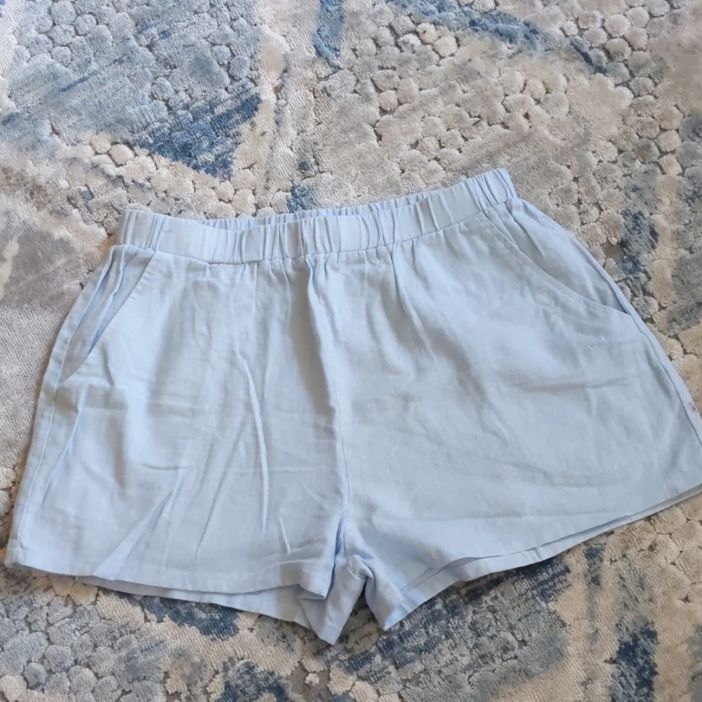 Blue shorts